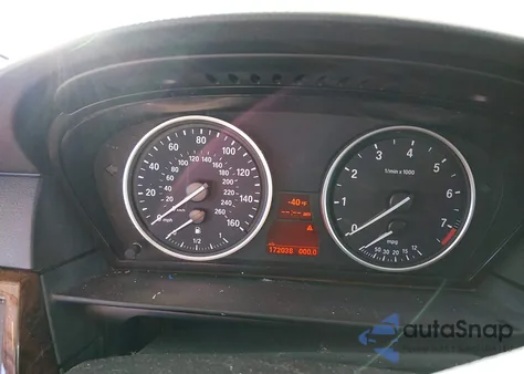 2008 BMW 535I z USA, uszkodzony, nr VIN WBANW13508CZ71265